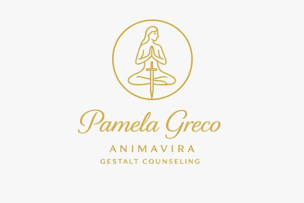 Il logo originale AnimaVira di Pamela Greco, Gestalt Counseling